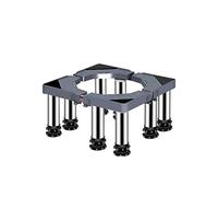 WOTZOV Base Multifuncional para Lavadora, Base Ajustable para Secadora Y Refrigerador, Longitud/Ancho De 40-65 Cm, Bandejas para Macetas Exteriores, Previenen Arañazos Y Abolladuras.，8legs 24