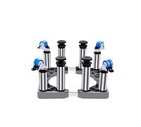 WOTZOV Base para Lavadora Base para Lavadora Base Ajustable Longitud/Ancho 41-65Cm Soporte Móvil Grande De Madera para Barriles Bandejas De Suelo para Secadora Y Refrigerador con Lo