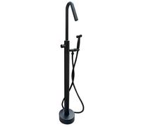 WOTZOV Columna De Agua Exterior De Acero Inoxidable 304 con Grifo Giratorio, Protección Anticongelante Y Solar, Pistola Rociadora Incluida, Ideal para Lavar Coches Y Regar Jardines.，Black 80cm/31in