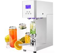 WOTZOV Commercial Electric Can Sealer with Counter, Semi-Automatic Seaming Machine for Efficient Packaging Solutions