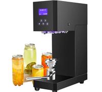 WOTZOV Commercial Electric Can Sealer with Counter, Semi-Automatic Seaming Machine for Efficient Packaging Solutions