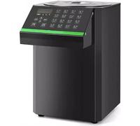 WOTZOV Commercial Fructose Filling Machine - 8L Automatic Dispenser for Milk Tea, Fruit Juice, and Coffee - 16 Grid Memory Buttons - 304 Stainless Steel Lining