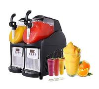 WOTZOV Commercial Ice Slush Machine 2.5L Dual Tank - Professional Frozen Beverage Maker for Home, Hotel, Cafes, and Restaurants - Efficient Cooling, 300W Power