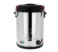 WOTZOV Cubo De Acero Inoxidable De Gran Capacidad, Cubo Eléctrico con Aislamiento Térmico De Doble Capa Anti-Quemaduras, Máquina De Agua Caliente, Aislamiento para Té con Leche, Tien，40 litros