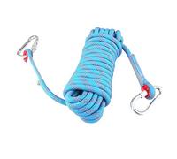 WOTZOV Cuerda de Escalada Cuerda de Seguridad versátil, Cuerda de Emergencia, 10 m / 20 m / 30 m / 50 m / 100 m, Operaciones a Gran altitud, Pesca con imán, espeleología, Sender,Blue 30m