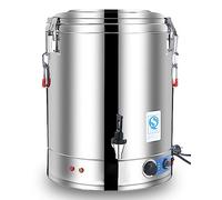 WOTZOV Dispensador De Agua Caliente, Termo De Acero Inoxidable con Control De Temperatura para Cafetería, Oficina Y Hogar - Gran Capacidad 30L/40L/50L/60L，70 litros