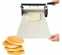 WOTZOV Dough Sheeter, Stainless Steel Folding Countertop Roller for Bakery Pizza, Commercial Grade Dough Machine