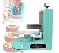 WOTZOV Electric Cake Cream Spreader Machine, Automatic Smoothing Tool for Cakes, Ideal for Coating Birthday Desserts, Compatible with 4-12 Inch Cakes