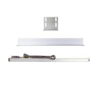 WOTZOV Escala Lineal de Vidrio de 0,001 mm, 1 µm, 24 V, codificador óptico, Rejilla, Regla, 50, 100, 150, 200, 250, 300, 350, 400, 450, 500, Alta precisión，1U 24V 100MM