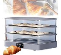 WOTZOV Fermentadora eléctrica de Masa de Pan con Control de Humedad y Temperatura para una fermentación Uniforme.