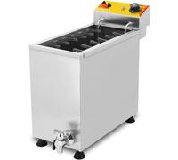WOTZOV Freidora Eléctrica Comercial De 3000 W De Alta Potencia para Preparar Perritos Calientes con Queso Ideal para Restaurantes, Tiendas Y Uso Doméstico.