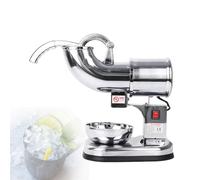 WOTZOV Ice Shaver Machine, Electric Smoothie and Snow Cone Maker for Commercial and Home Use with Dual Stainless Steel Blades