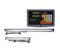 WOTZOV Kit DRO de 2 Ejes SDS2-3MS con Pantalla Digital KA35 y codificadores de Escala Lineal de Vidrio.，300mm 1000mm 2 Axis DRO Kit