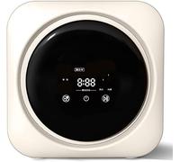 WOTZOV Lavadora Portátil, Totalmente Automática, De 3,5 L, para Calcetines Pequeños, con Centrifugadora, Solución De Lavandería Eléctrica Compacta De Montaje En Pared para Apartament