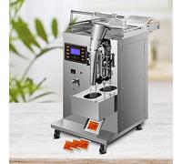 WOTZOV Liquid Sealing Filling Machine Food-Grade Stainless Steel Weighing, 5-160 ml Quantitative Dispenser, 20-40 Bags/Min Sauce Packing, Trilateral Sealing for Oil/Milk