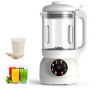 WOTZOV Multifunctional Soymilk and Cooking Machine, 600W Silent Operation with 12-Hour Timer, 10 Stainless Steel Blades, Visual Glass, and One-Touch Cleaning for Easy Kitchen Prep