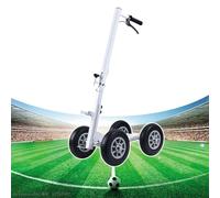 WOTZOV Paint Lawn Grass Line Car, Football Field Marking Dispenser,Draw A Straight Line/Curve,Handle Control Switch,Line Width Adjustable 5-15 Cm