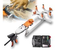 WOTZOV Racket Stringing Machine, Aluminum Alloy, Wire Stretch Device, Includes Tool Kit - Ideal for Beginners and Professionals