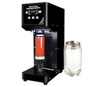 WOTZOV Selladora Comercial De Latas De Refresco con Contador LCD Y Altura Ajustable para Operaciones De Embotellado Eficientes.