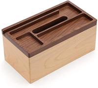 WOTZOV Servilletero Chino para Sala de Estar, Mesa de Centro, decoración, cajón de Almacenamiento de cerámica, Juego de bandejas