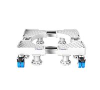 WOTZOV Soporte para Lavadora Base Ajustable Soporte para Estante De Refrigerador Soporte Resistente De 4/8/12 Patas Base para Lavadora Longitud 50-75Cm Soporte Bandejas para Piso De