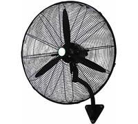 WOTZOV Ventilador con Control Remoto, Ventilador de Pared, Ventilador de Pared, Ventilador eléctrico silencioso de Alta Resistencia, Ventilador Industrial de Pared para Exteriores, t