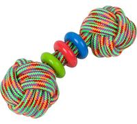 Wouapy Juguete Cuerda Ancre Perros. 100% algodón, Ayuda a la Salud Dental. Cuerda para morder, Juguete Interactivo Muy Resistente y Durable.