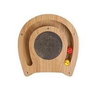 Wouapy - Zona de Juegos para Gatos - Juguete Interactivo para Gatos - Rascador de cartón Ondulado para Gatos - Pelotas de Caza para Gatos - Zona de Juegos Original y práctica - Aire Cabeza