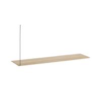 Woud Estantería Stedge Add-on 80 cm Roble pigmentado blanco