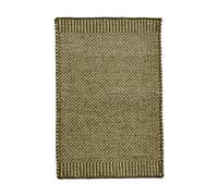 Woud Felpudo Rombo Moss green. 40x60 cm