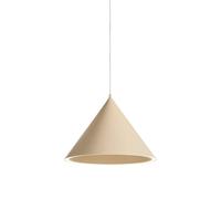 Woud Lámpara colgante Annular small Beige