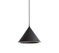 Woud Lámpara colgante Annular small Black