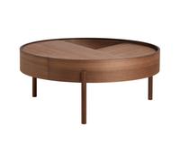 Woud Mesa auxiliar Arc Ø89 cm Nogal