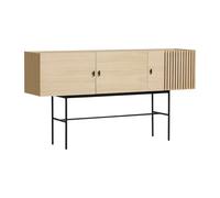 Woud Mesa auxiliar Array. 180 cm Roble pigmentado blanco