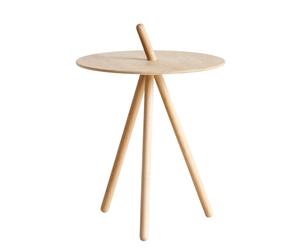 Woud Mesa auxiliar Come Here roble enjabonado