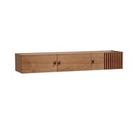Woud Mesa auxiliar de pared Array. 150 cm Nogal