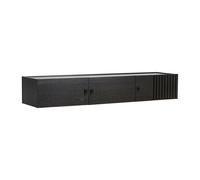 Woud Mesa auxiliar de pared Array. 150 cm Roble pintado negro