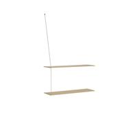 Woud - Stedge Estante L80 Anniversary White Oak/Brass