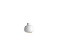 Woud - Stone Lámpara Colgante Chica Blanco