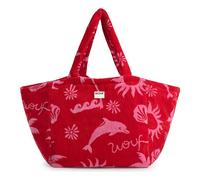 Wouf Terry Bolsa de compras 35 cm rojo