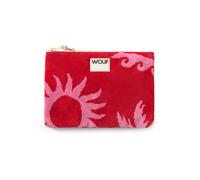 Wouf Terry Bolsa para cosméticos 21 cm rojo