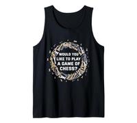 «Would You Like to Play a Game of Chess». Camiseta sin Mangas