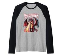 Would You Still Love Me If I Was A Wyrm Memes De Internet - Camiseta Manga Raglan