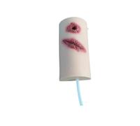 Wound Packing Trainer Kit, Laceration Simulator Model, Hemorrhage Control Stop Bleeding Trainer Model, Simulates Wound Packing for Practicing Hemostatic Dressing Techniques(B)