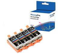 Woungzha 4X PGI-35 CLI-36 Cartuchos de Tinta Reemplazo para Canon PGI35BK CLI36C PGI35 CLI36 4 Color Compatible con Canon IP100 IP110 TR150 IP100WB IP110WB Mini 260 320