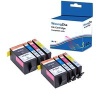 Woungzha 934XL 935XL Cartuchos de Tinta para HP 934 935 934XL 935XL Cartuchos para HP Officejet Pro 6230 6830 6835 HP Officejet 6820 6220 6812 6815 8 Pack