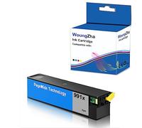 Woungzha Cartucho de Tinta 991X, Compatible para HP 991X para HP PageWide 755dn 774dn 750dn 750dw 772dn 772dw 777z 777zs (1 Cian)