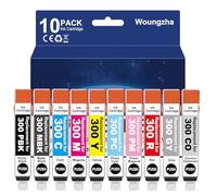 Woungzha Cartucho de Tinta Compatible PFI-300 PFI 300 PFI300 para Canon imagePROGRAF PRO-300 (10-Pack)