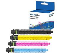 Woungzha Compatible IM C3000 C3500 Cartuccia Toner para Ricoh IMC3000 IMC3500 842251 842252 842253 842254 para Savin Lanier IMC3000 IMC3500 Impresora (4 Paquetes)