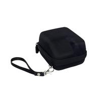 WOURRD Funda de transporte para cámara, caja de almacenamiento, forro de terciopelo, bolsa de transporte a prueba de golpes para cámara Go Instants, Black